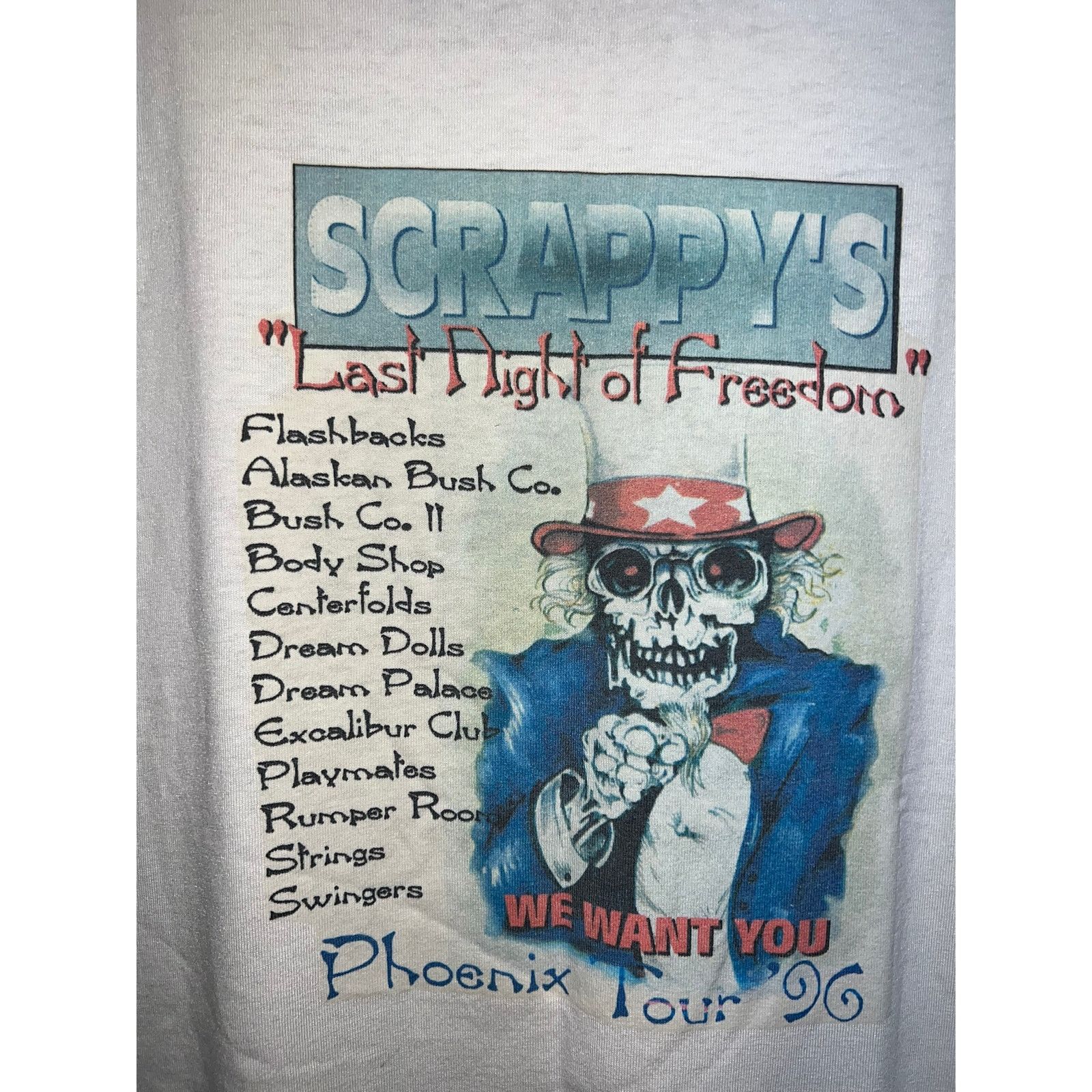 Vintage Vintage Rehab Is For Quitters Shirt Phoenix Tour Tank 90s XL Size US XL / EU 56 / 4 - 8 Thumbnail