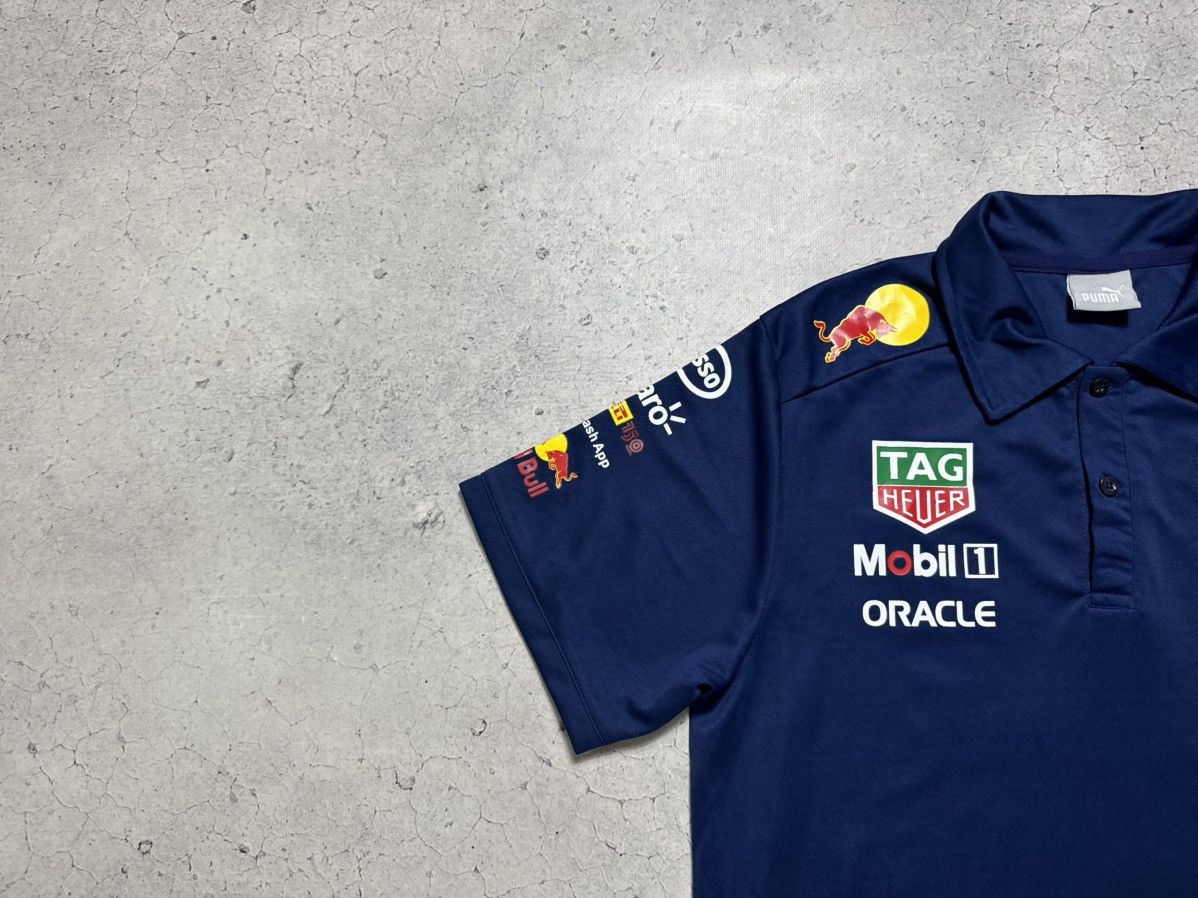 Puma Puma Red Bull Racing Vintage Polo Shirt Navy Size US S / EU 44-46 / 1 - 4 Thumbnail