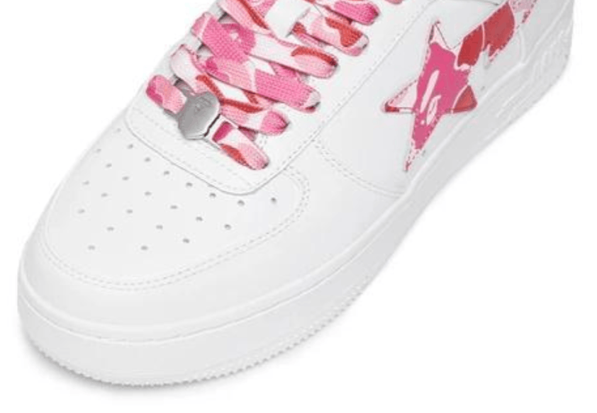 Bape BAPE STA White ABC Camo "PINK" 29cm Size US 11 / EU 44 - 5 Thumbnail