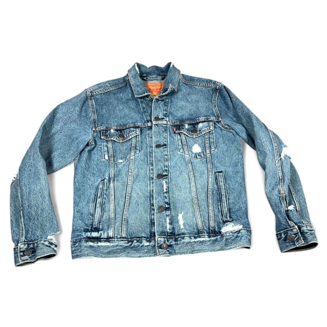 Levi's VINTAGE Levis Trucker Jacket Shirt? Size US 31 - 2 Thumbnail