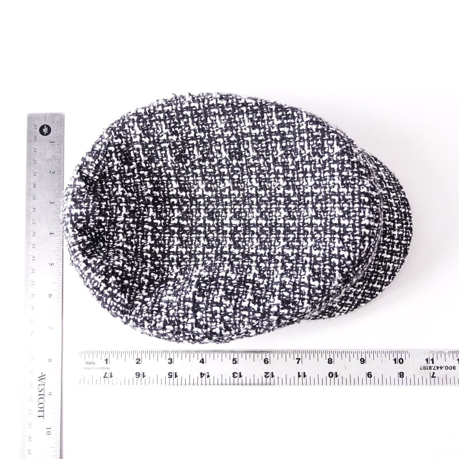 Other Mixit Knitted Crosshatch Checker Breton Hat Golf Cap Beret Size ONE SIZE - 9 Thumbnail