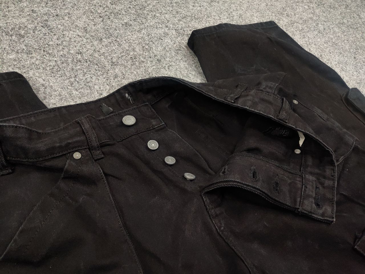 If Six Was Nine VTG if six was nine Style Baggy Multipocket Cargo Jeans Y2K Size US 32 / EU 48 - 13 Thumbnail