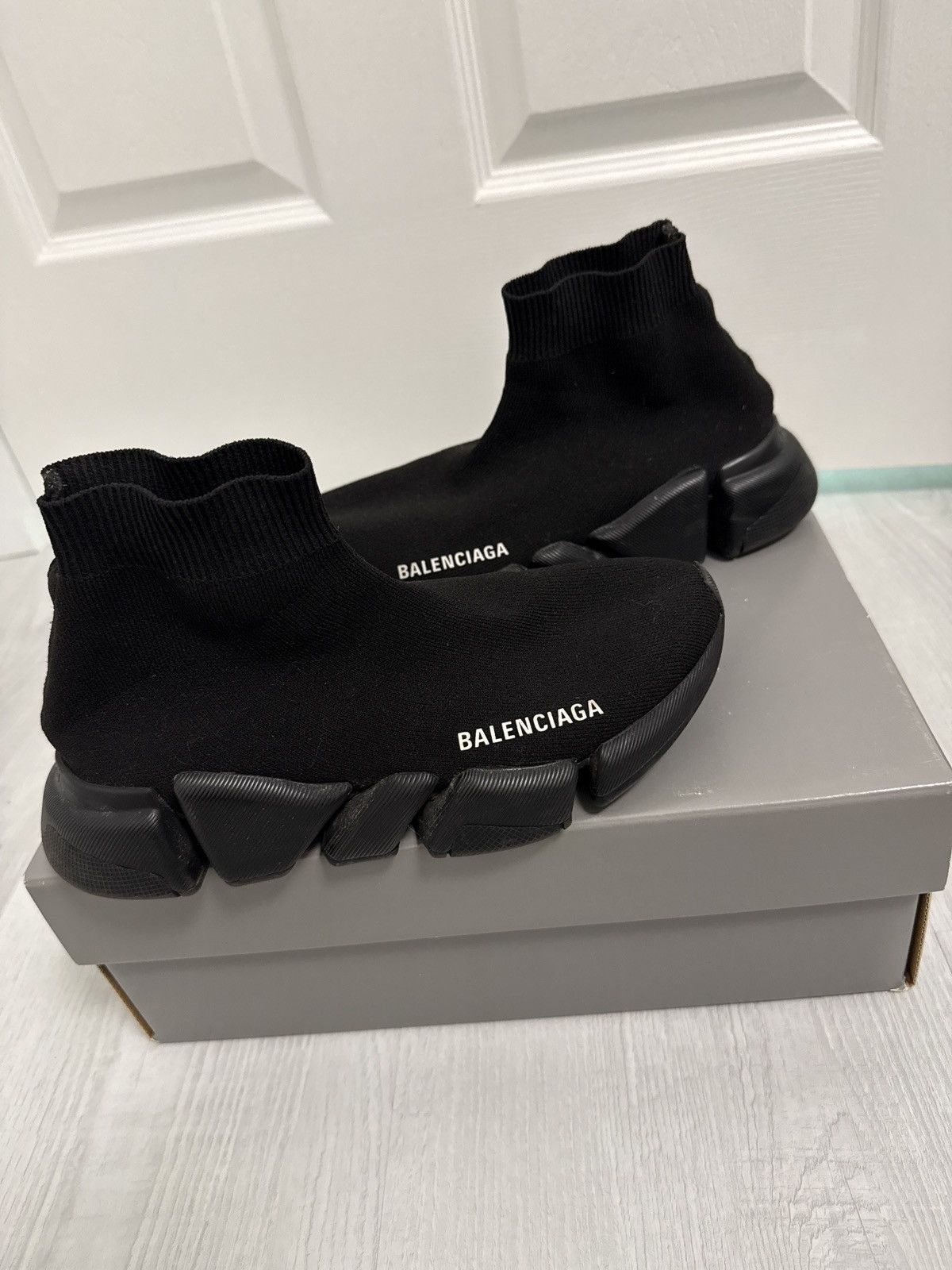 Balenciaga Balenciaga Speed 2.0 knit sneakers Size US 6 / IT 36 - 1 Thumbnail