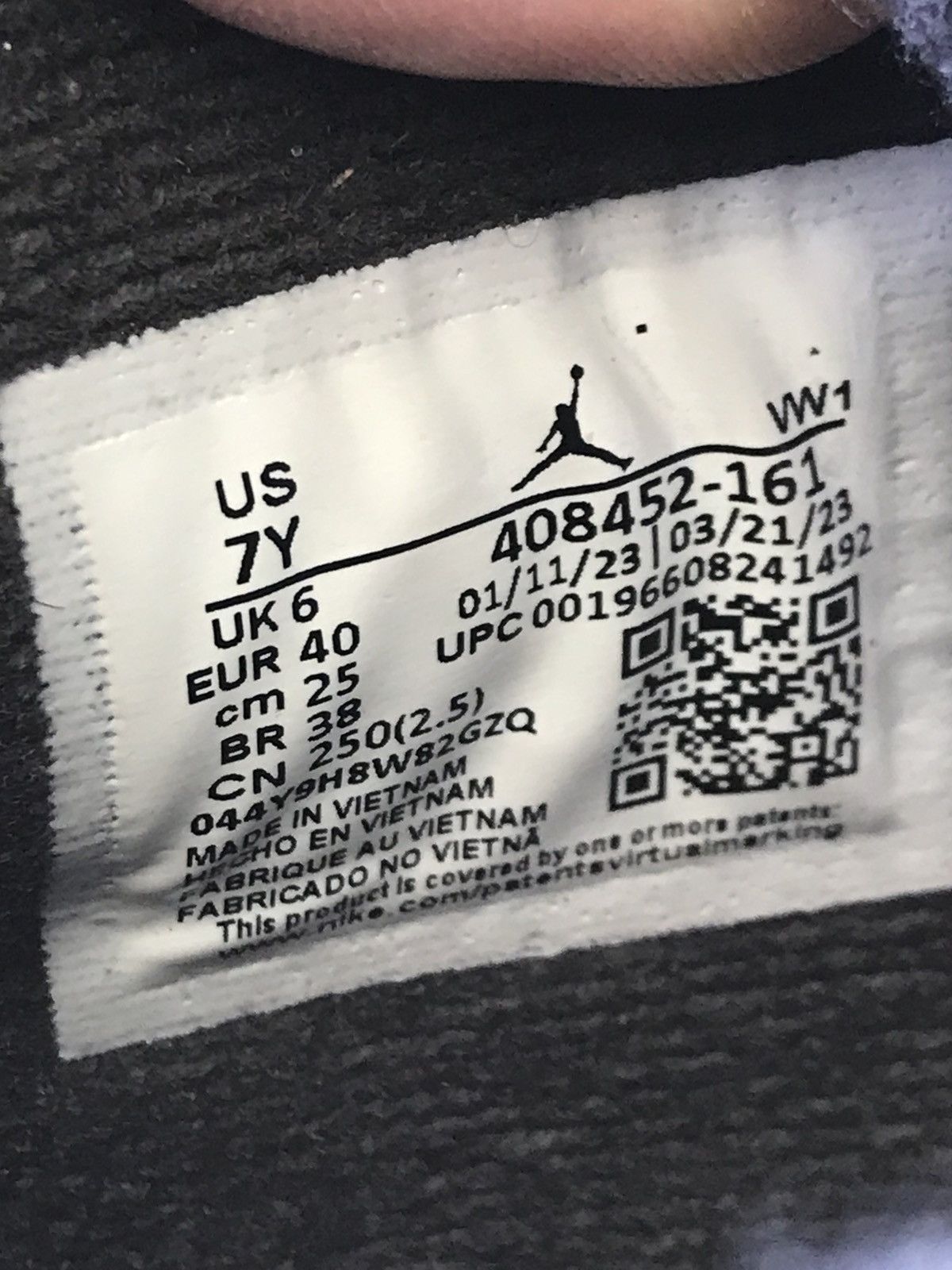 Jordan Brand Air Jordan Retro 4 “Red Cement” Size 7Y / 8.5 Wmns Size US 7 / EU 40 - 6 Thumbnail
