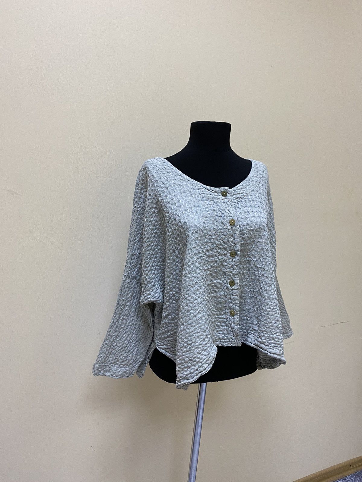 Other Grizas Womens Oversized Linen Grey Cardigan Size S Size S / US 4 / IT 40 - 2 Thumbnail
