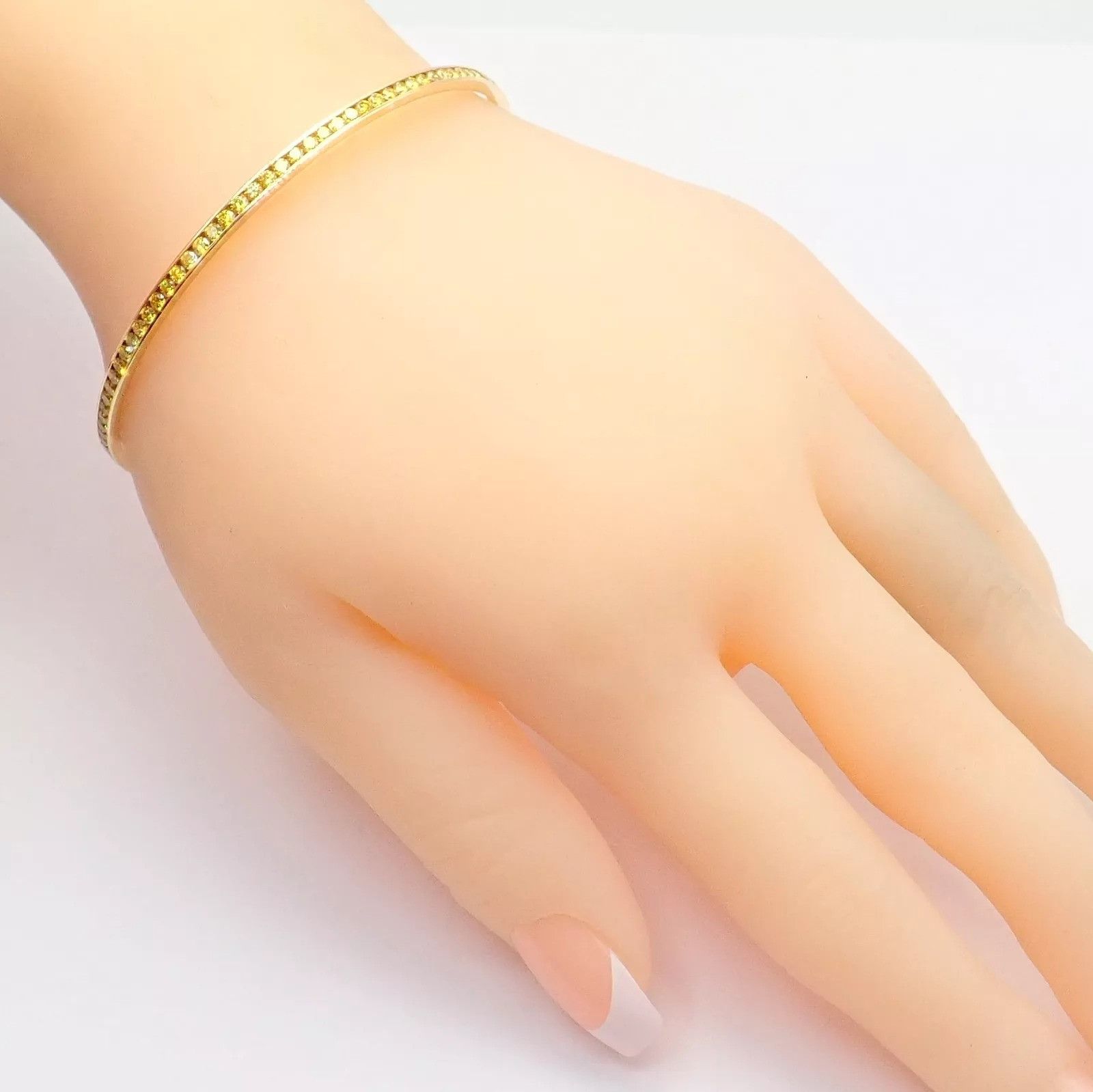 Jacob & Co. Jacob & Co 18k Full 3.5ctw Diamond Bangle Bracelet Size ONE SIZE - 5 Thumbnail