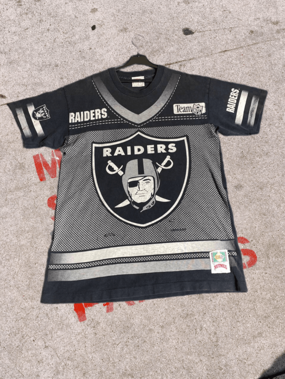 NFL × Vintage Vintage NHL Oakland Raiders Tshirt Streetwear Style Size US M / EU 48-50 / 2 - 1 Thumbnail