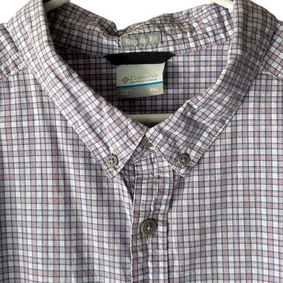 Columbia Columbia men’s button down. XXL regular fit. short sleeve Size US XXL / EU 58 / 5 - 6 Thumbnail