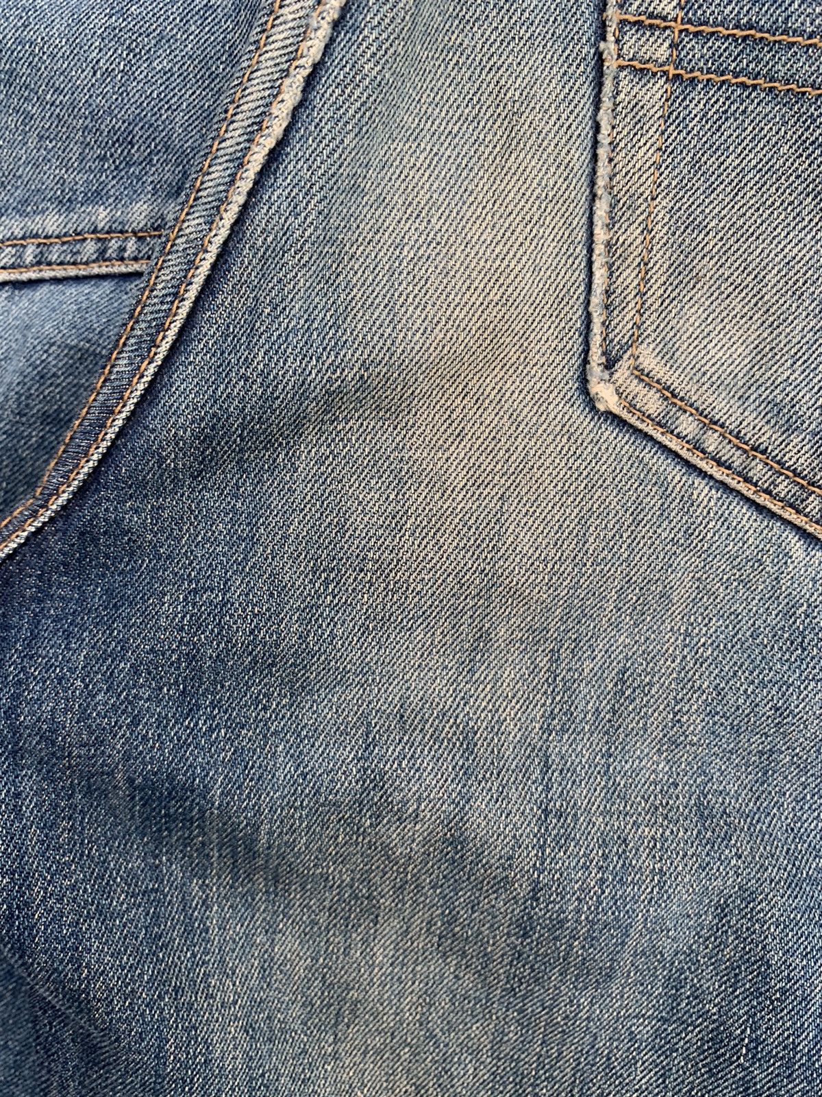 Kapital VINTAGE GL HEART RUSTY JAPANESE DISTRESSED DENIM Size US 28 / EU 44 - 17 Thumbnail