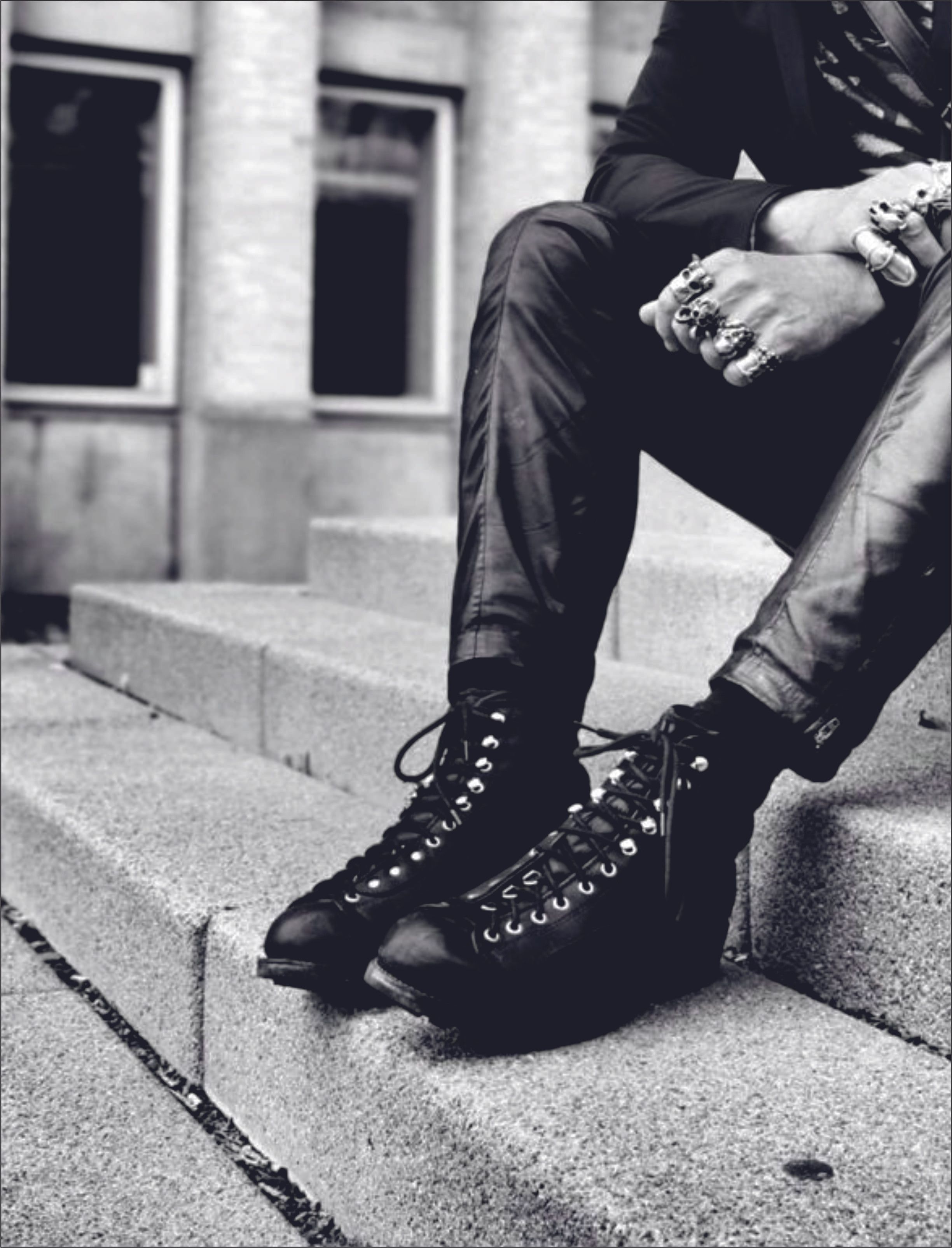 image of Jean Baptiste Rautureau Iconic Rider Boots.like Guidi Or Boris Bidjan Saberi in Black (Size 8)