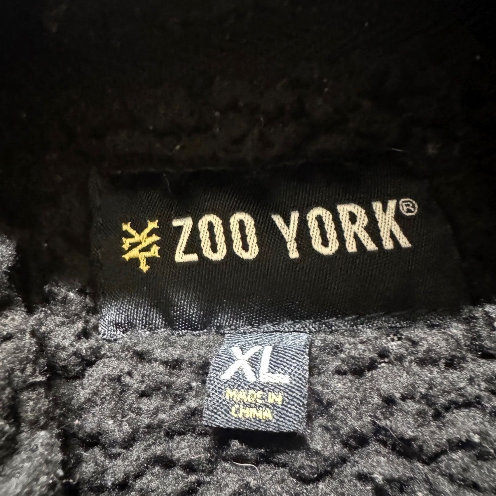 Zoo York VINTAGE Zoo York Jacket Windbreaker 100% Cotton XL Men Gray Distressed Y2K Stained Full Zip Sherpa Lined Skater Size US XL / EU 56 / 4 - 5 Thumbnail