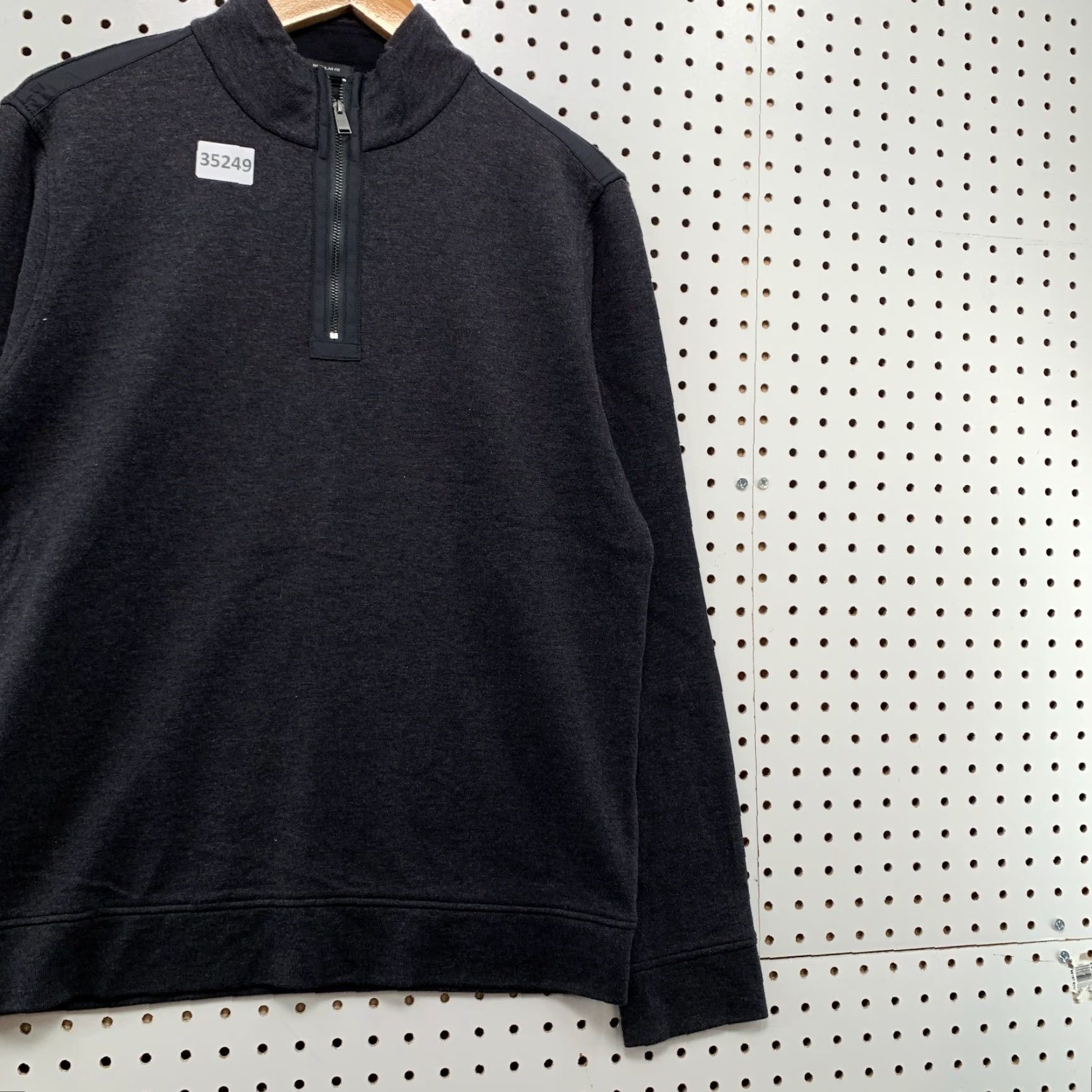 Hugo Boss Hugo Boss Wool 1/4 Zip Sweater Mens Medium Gray Long Sleeve Pullover 22x25.5 Size US M / EU 48-50 / 2 - 4 Thumbnail