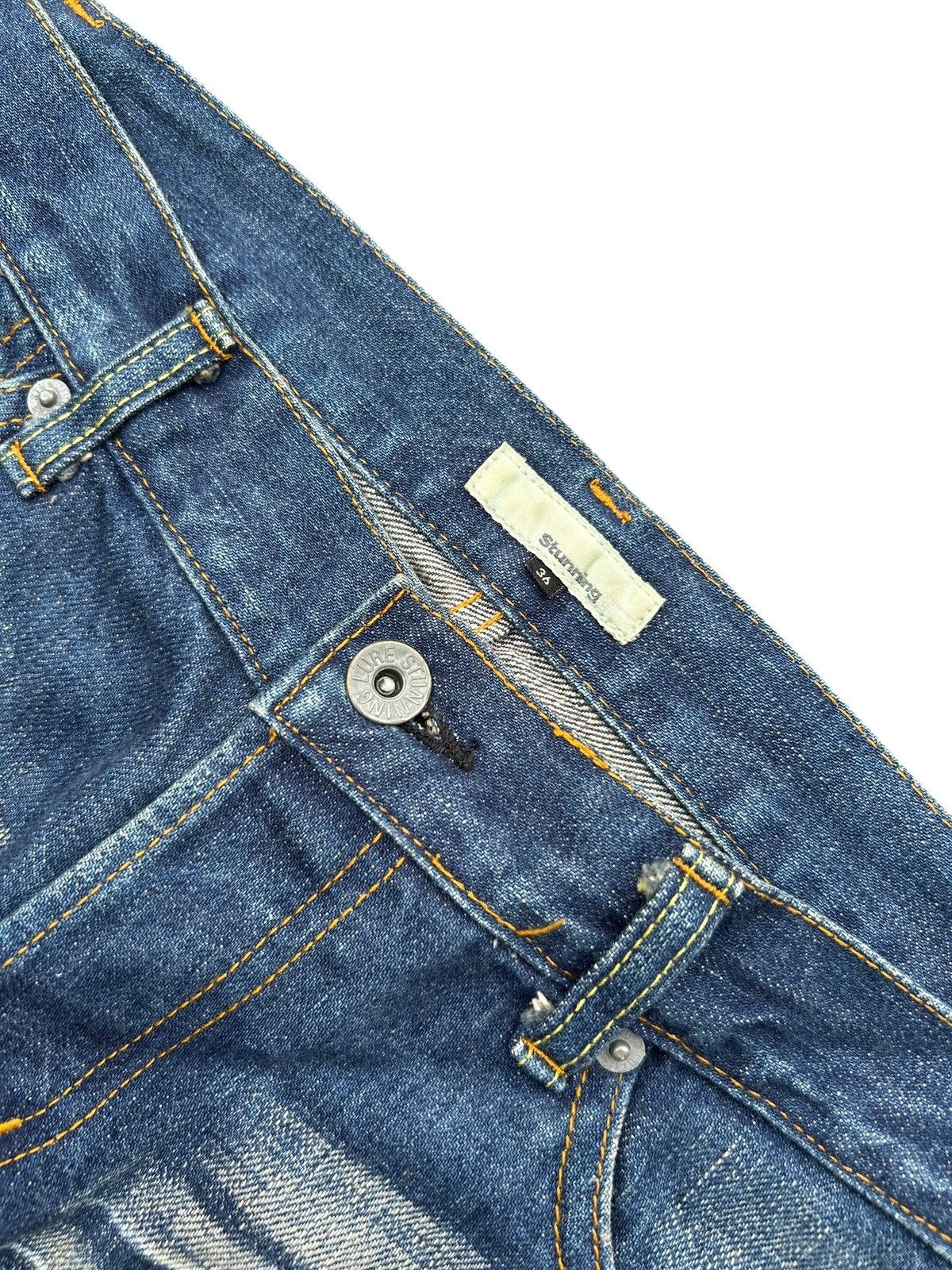 Kapital Flare Vintage Japanese Brand Selvedge Stunning Denim Jeans Size US 30 / EU 46 - 5 Thumbnail