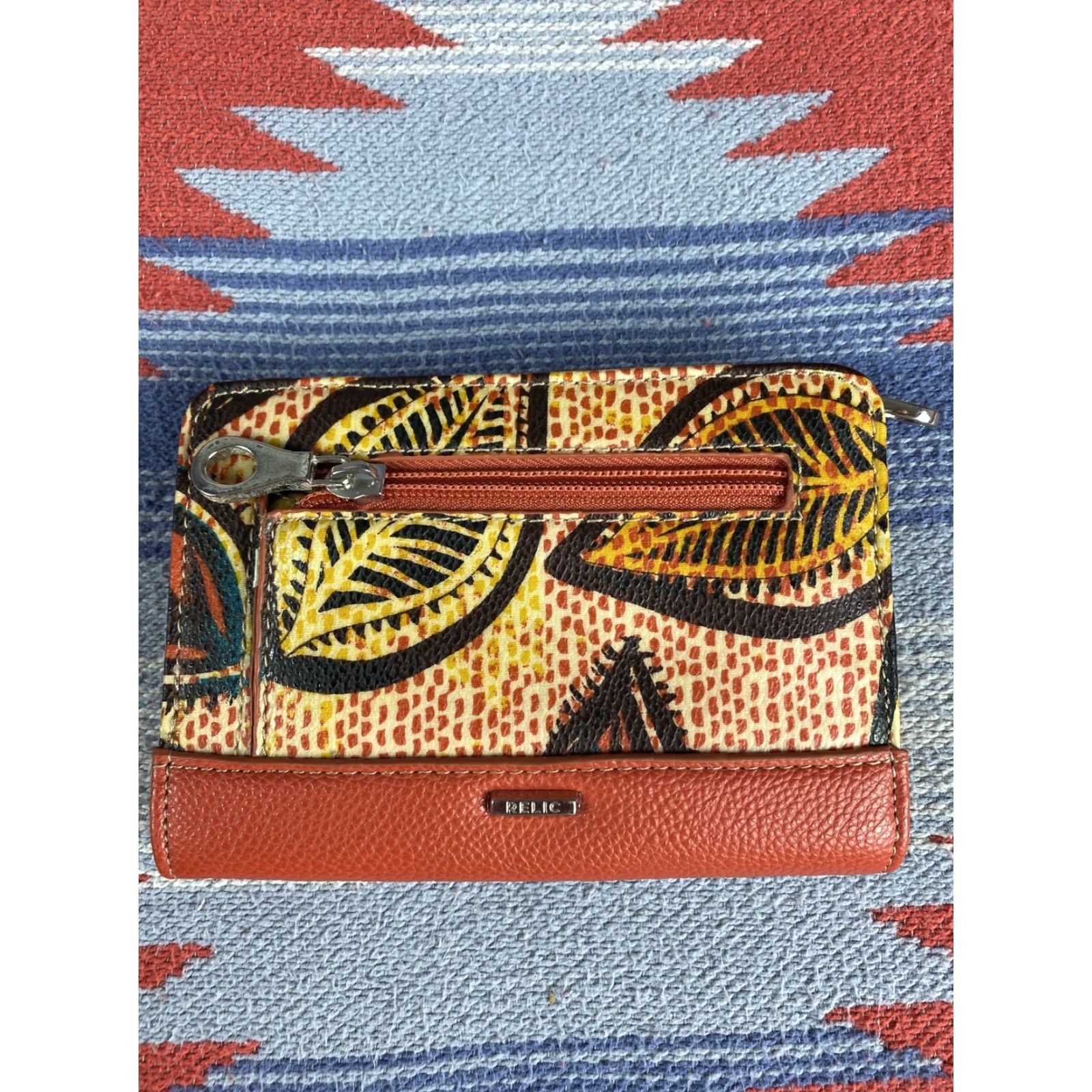 Vintage VINTAGE Relic Womens Tropical Clutch Wallet Size ONE SIZE - 2 Thumbnail
