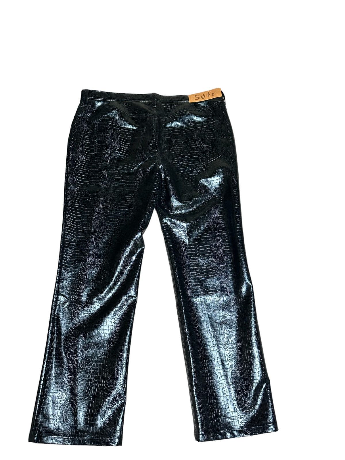 Black Leather Sefr Pants