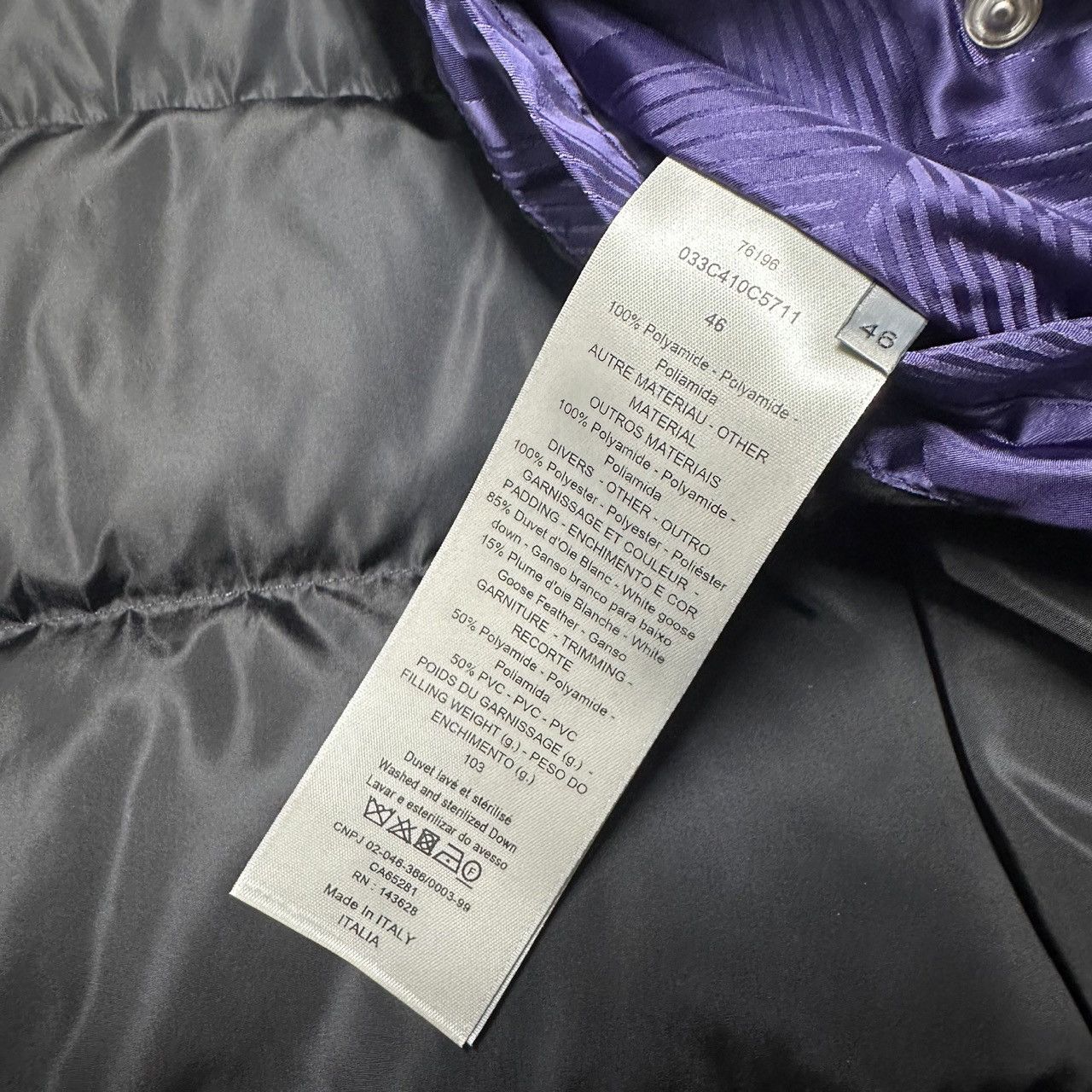 Christian Dior Monsieur × Dior Christian Dior size 46 Medium S M oblique Vest jacket purple Size US S / EU 44-46 / 1 - 14 Thumbnail