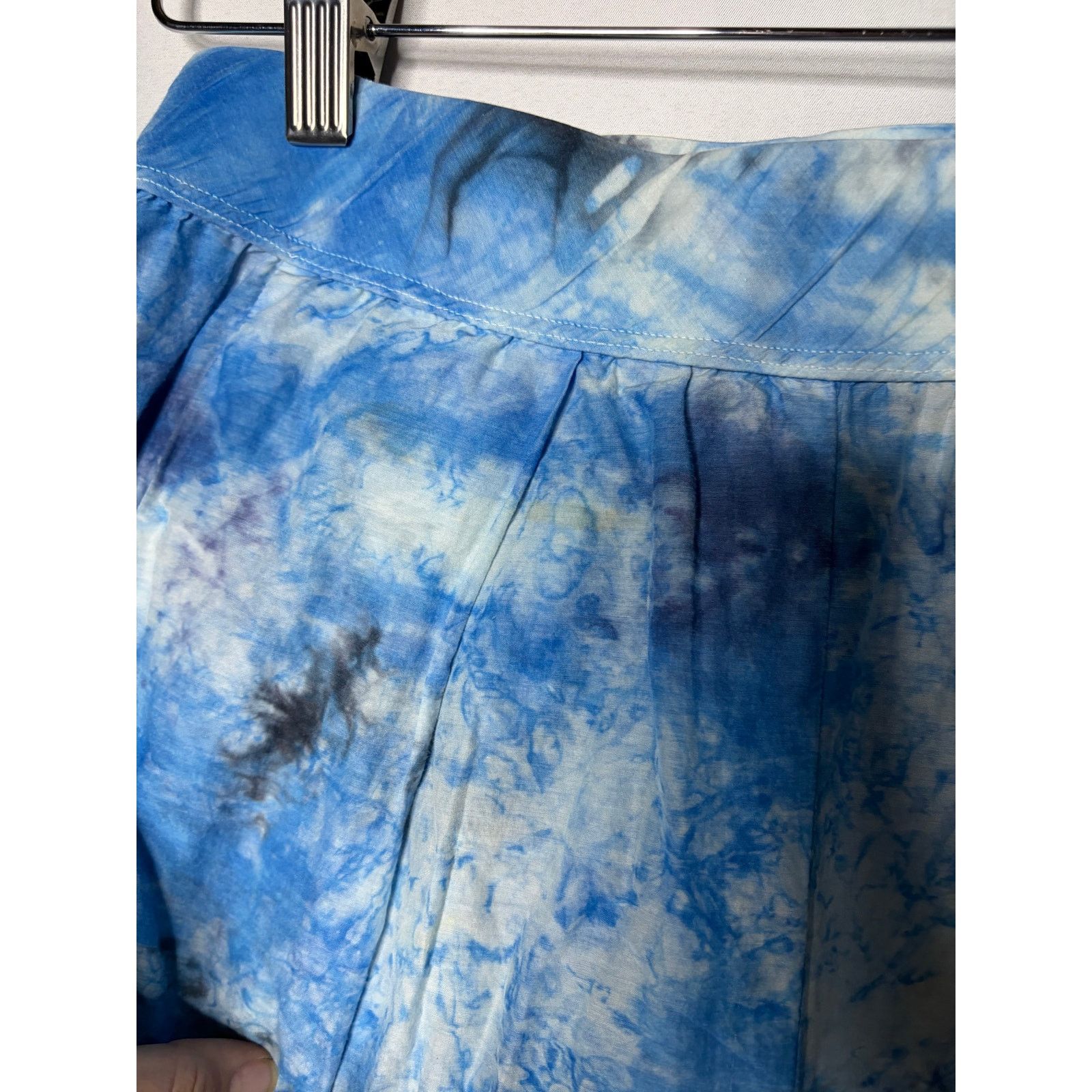 Other Raquel Allegra Blue white Tie-Dye Easy Lounge Pants 0 US XS Size 24" / US 00 / IT 34 - 9 Thumbnail