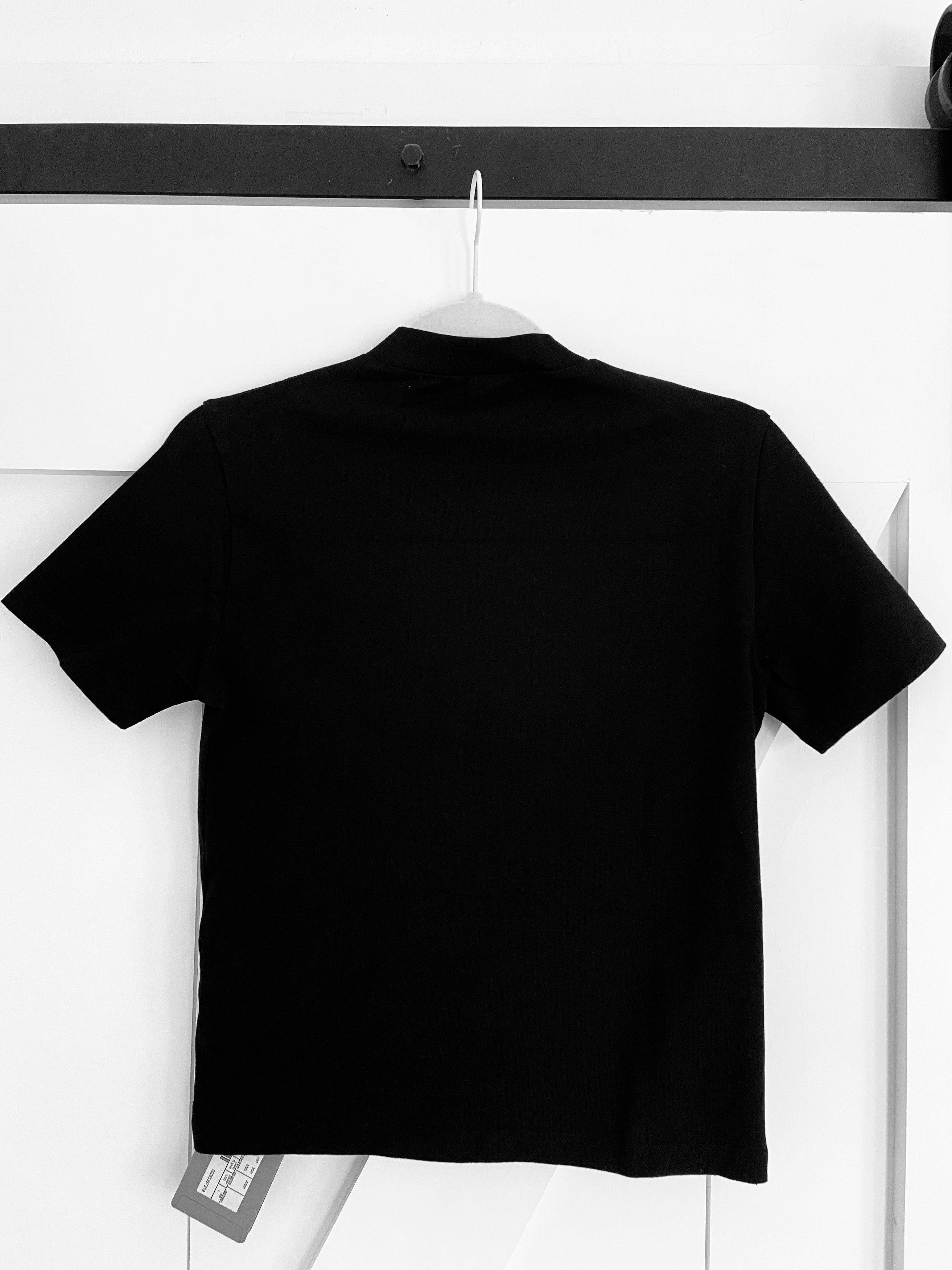Balenciaga Bebe Rhinestone Logo Stretch Cotton Unisex Small