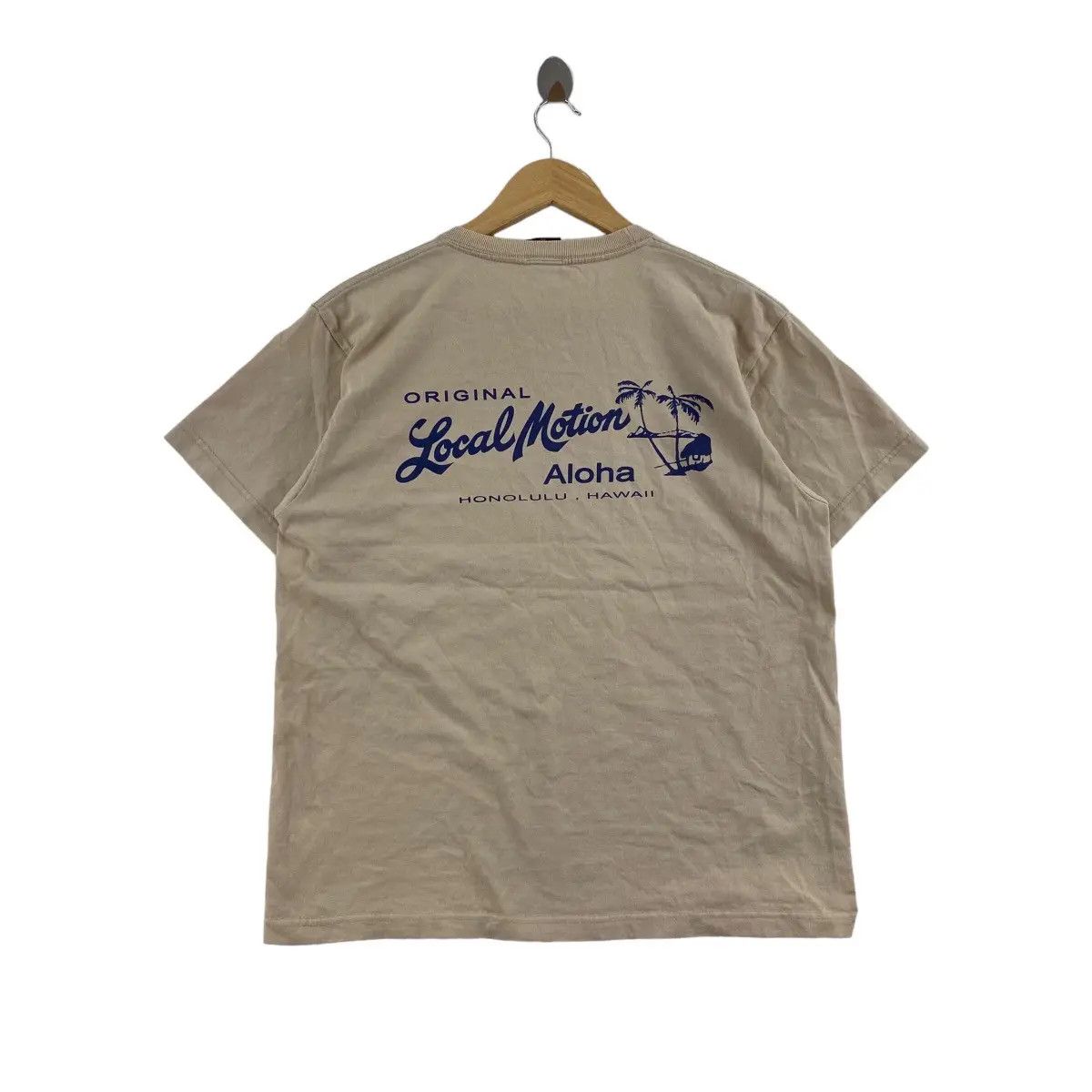 Vintage Vintage LOCAL MOTION HAWAII Aloha Honolulu Tee Shirt Top Size US XL / EU 56 / 4 - 1 Thumbnail