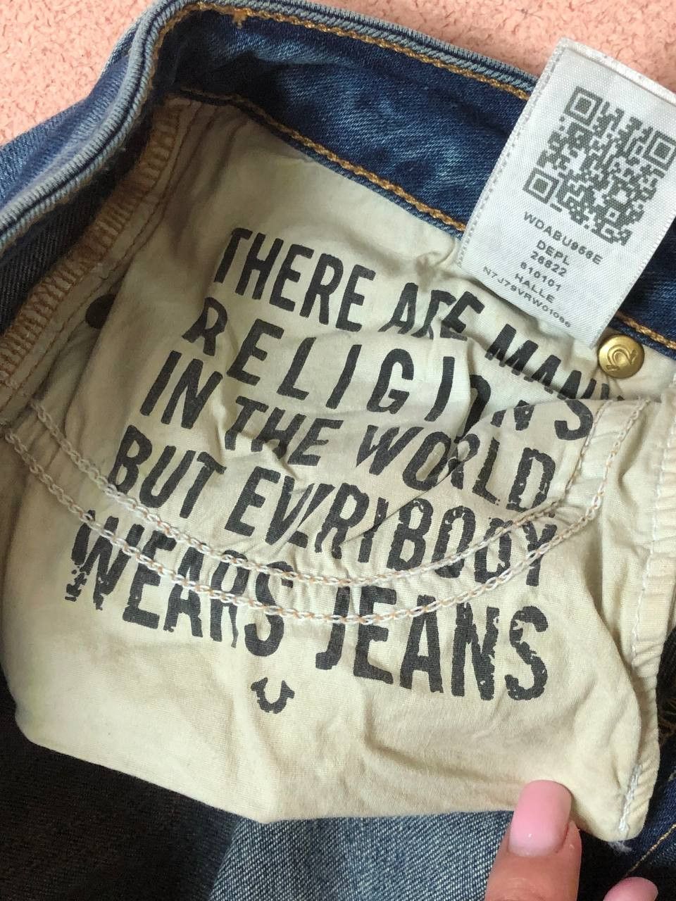 True Religion Vintage True Religion denim jeans streetwear size 31 Size US 31 - 8 Thumbnail