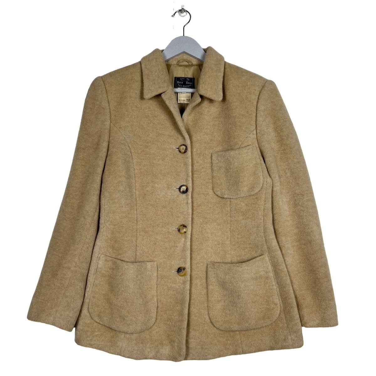 Les Copains ? BLUE EAGLE LES COPAINS WOOL ALPACA JACKET MADE IN 