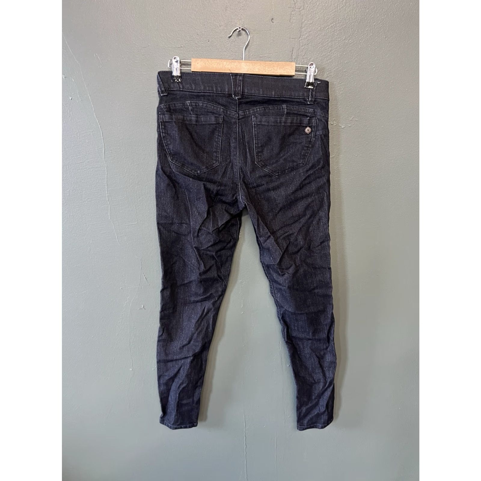 Vintage Democracy Womens Jeans Denim Blue 8 Stretch Tapered 28 in Inseam Size 30" / US 8 / IT 44 - 2 Thumbnail