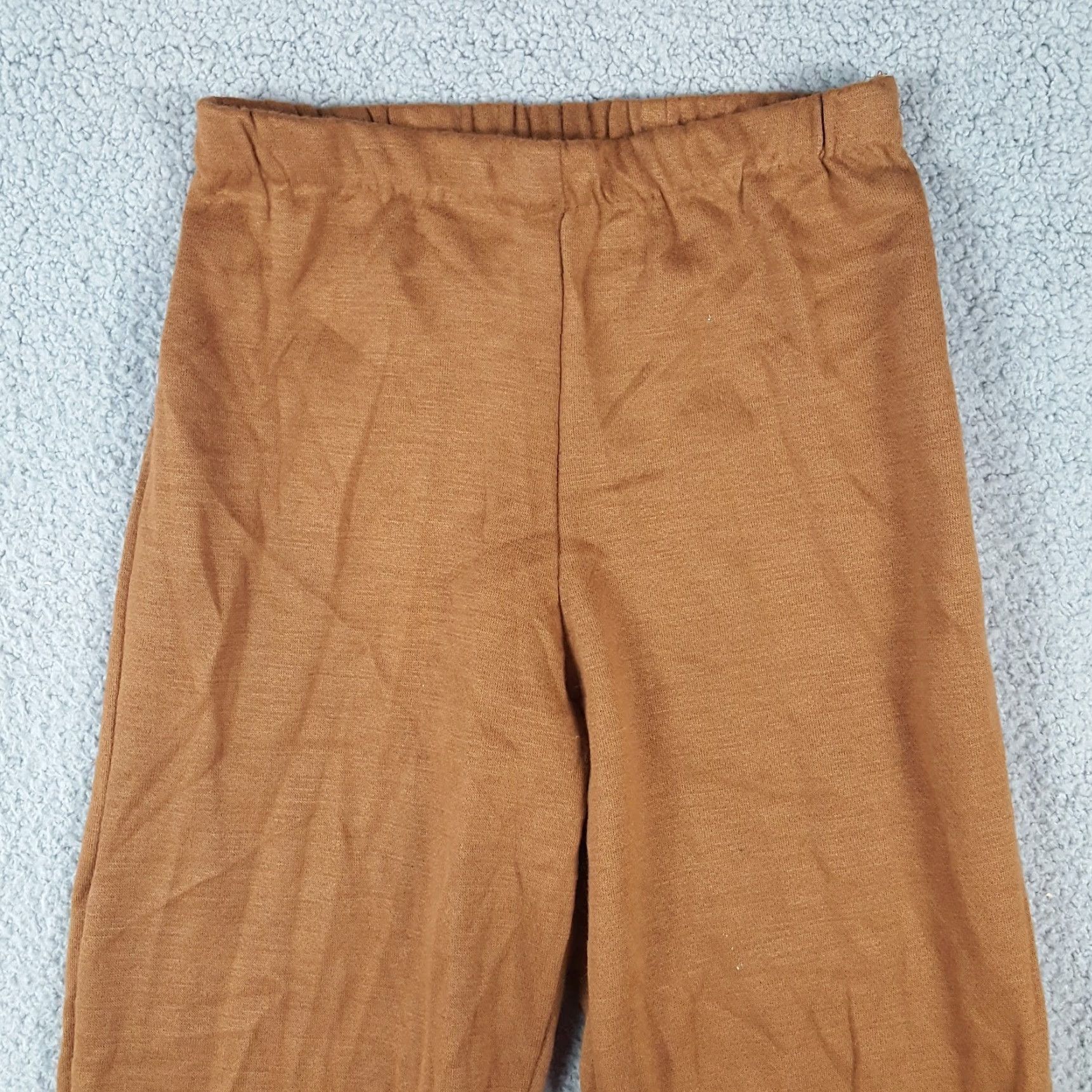Etro VINTAGE 90s Yoga Solid Brown Athletic Sweatpants Women's Medium Stretch Waist Retro Size 32" / US 10 / IT 46 - 2 Thumbnail