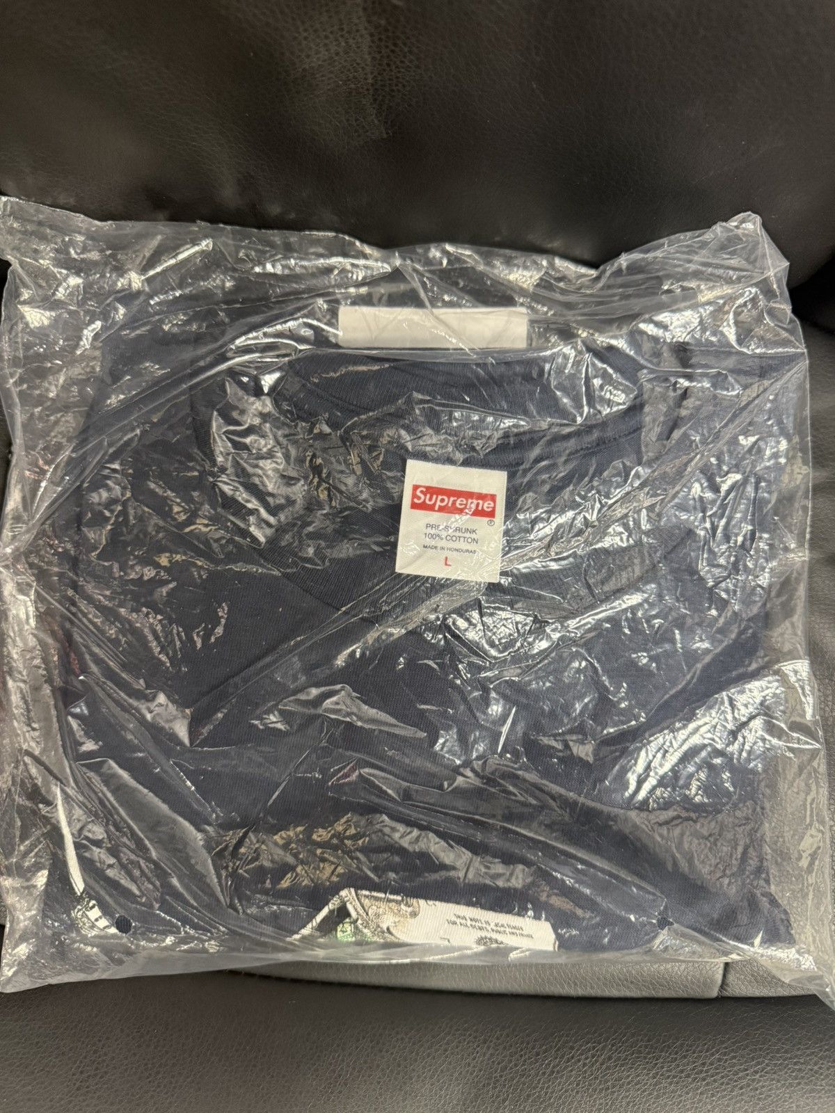 Supreme Supreme origami tee NAVY Size US L / EU 52-54 / 3 - 1 Thumbnail