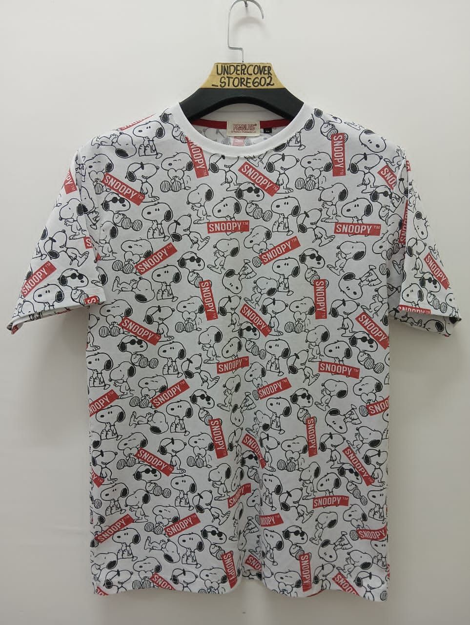Japanese Brand × Peanuts × Vintage Best Offer💥⚡Vintage Peanuts Worldwide Snoopy Full Print Size US L / EU 52-54 / 3 - 1 Thumbnail