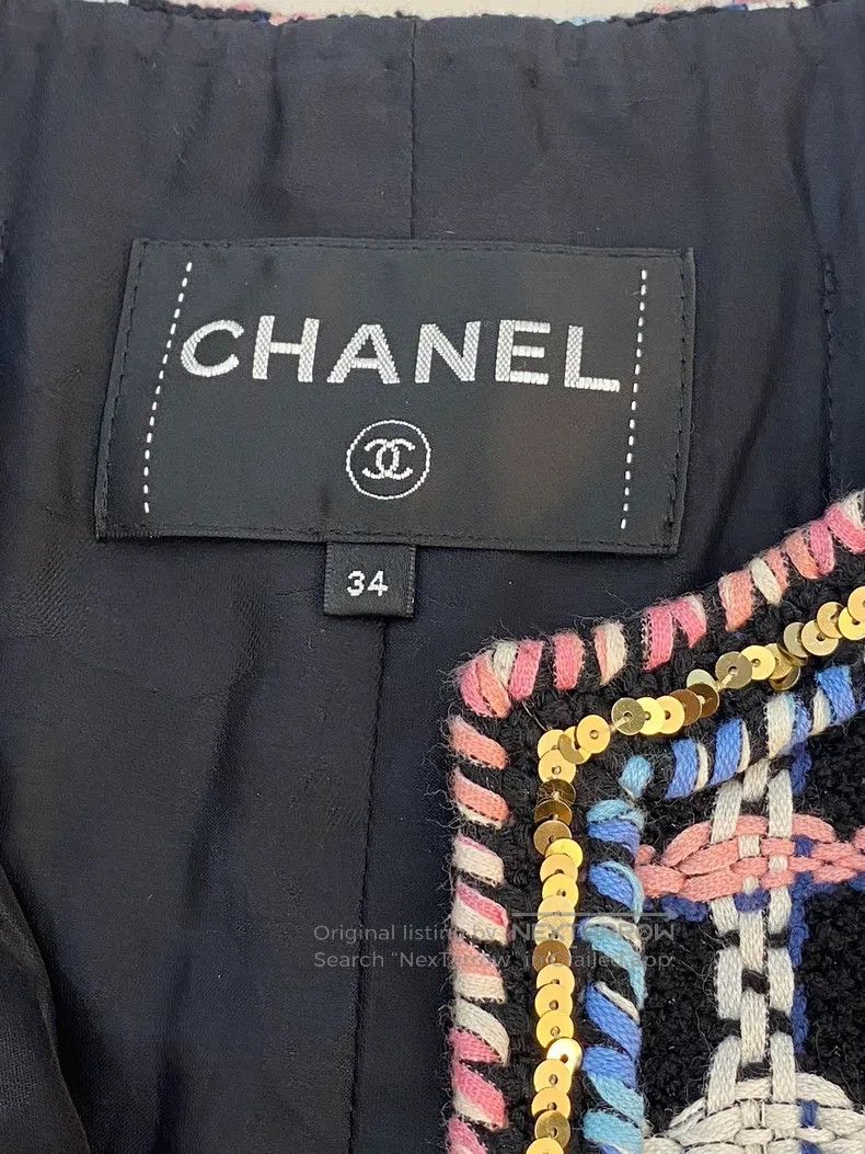 Chanel Chanel 22S colourful plaid jacket Size XXS / US 00 / IT 34 - 5 Thumbnail