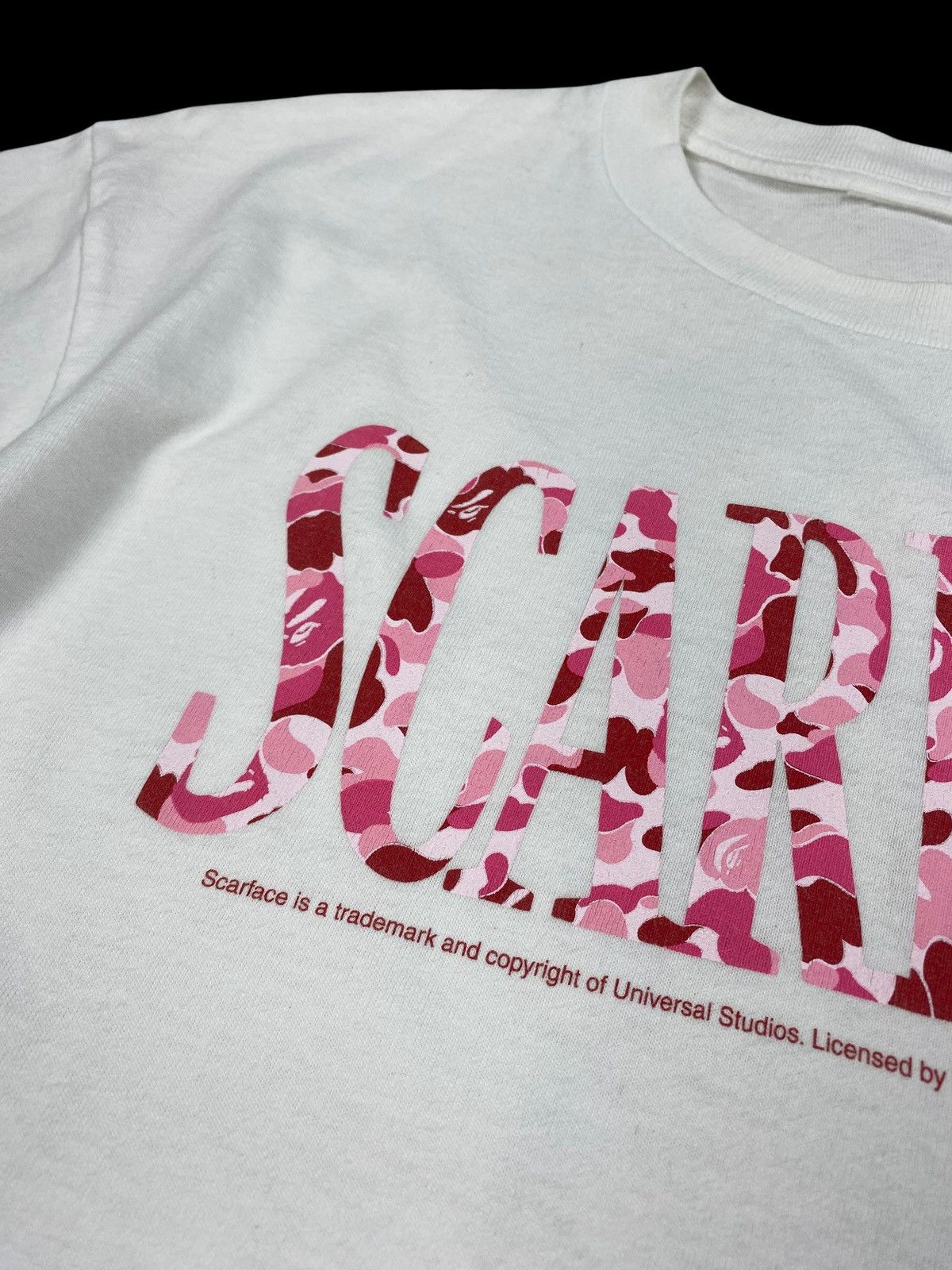 Bape Bape Scarface Pink Camo T-Shirt Size US M / EU 48-50 / 2 - 4 Thumbnail