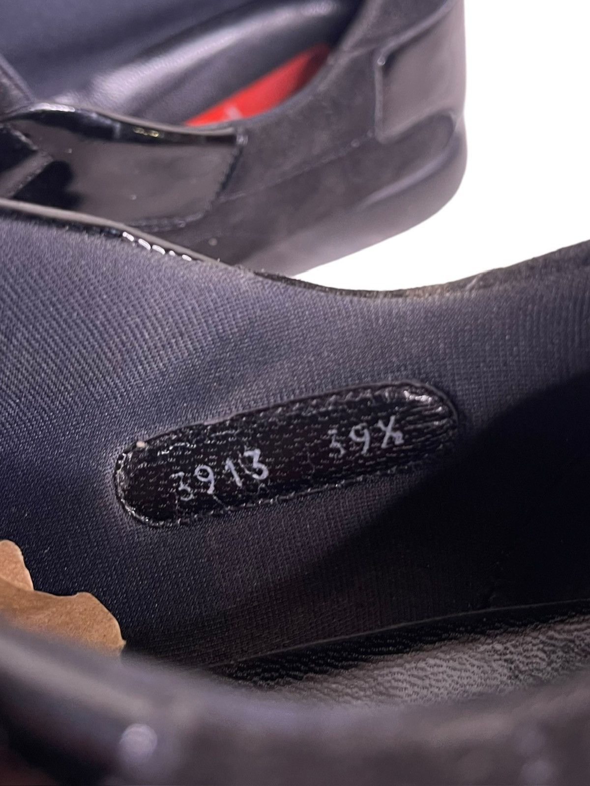 Prada × Vintage Vintage Prada square toe sneakers Size US 8.5 / IT 38.5 - 14 Thumbnail