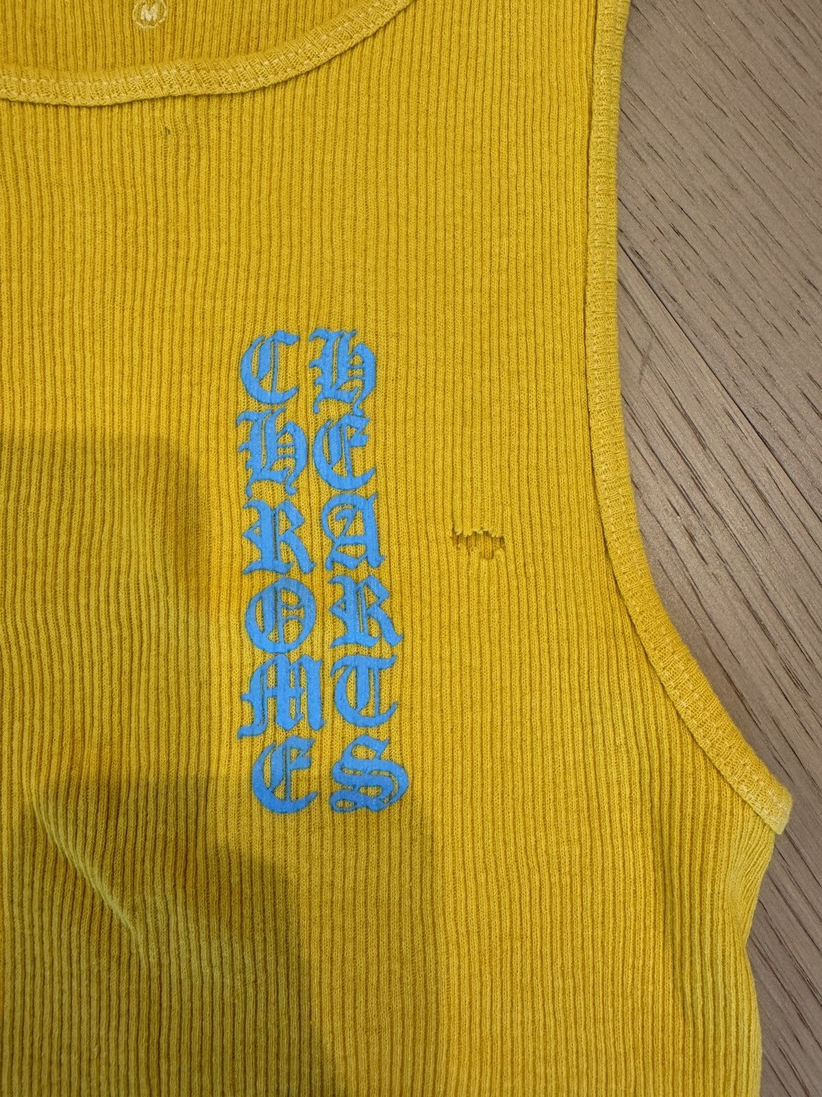 Chrome Hearts Chrome Hearts T bar logo ribbed tank top Size M / US 6-8 / IT 42-44 - 3 Thumbnail