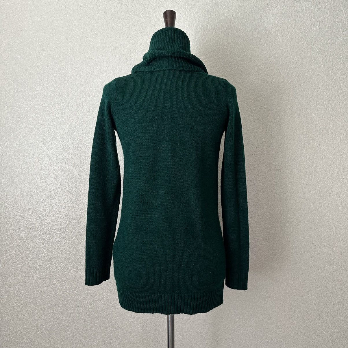 Other Koton Green Turtleneck Knitted Long Sleeves Sweater Size XS / US 0-2 / IT 36-38 - 7 Thumbnail