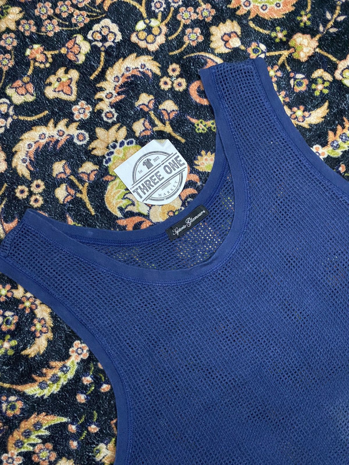 Hysteric Glamour HYSTERIC GLAMOUR MESH TANKTOP ALWAYS LOOKING TOWARDS THE SUN Size US M / EU 48-50 / 2 - 2 Thumbnail