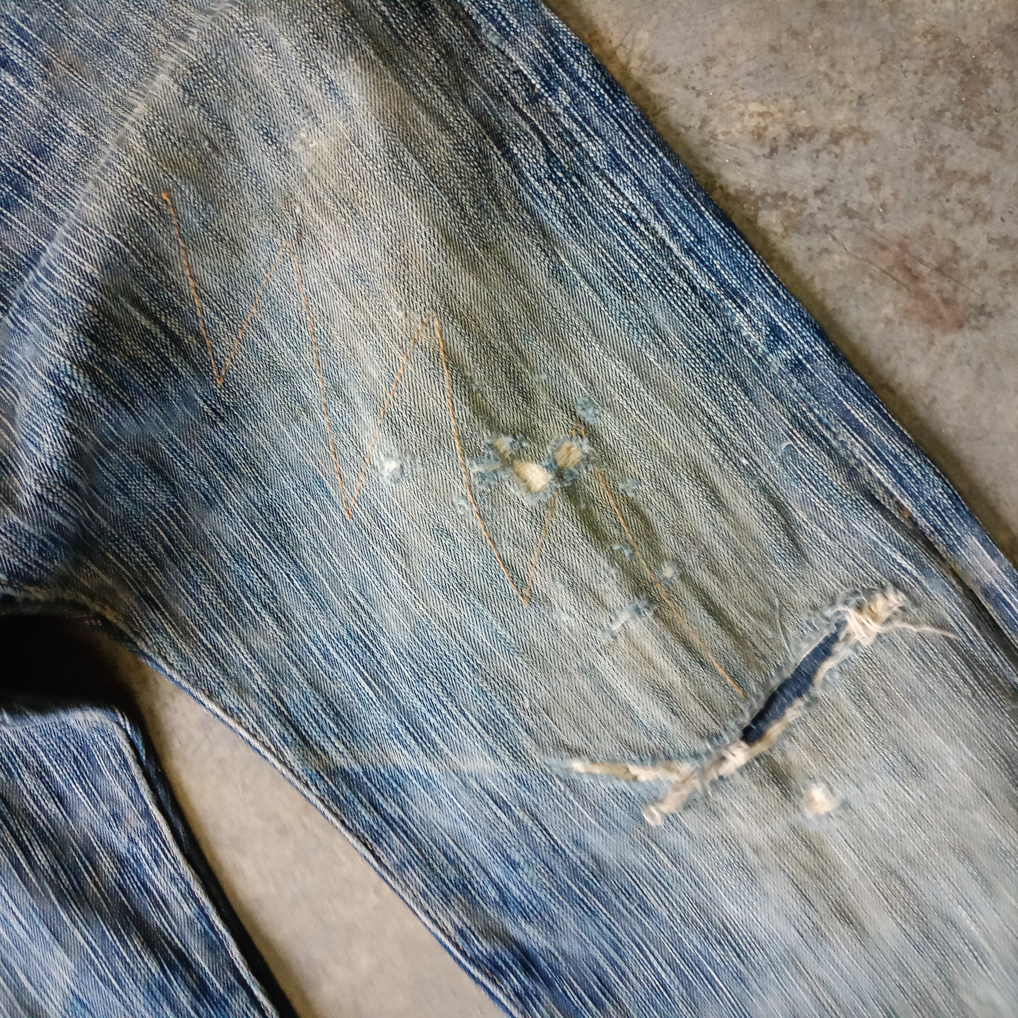 Eternal Eternal Distressed Denim Japanese Brand Size US 31 - 6 Thumbnail