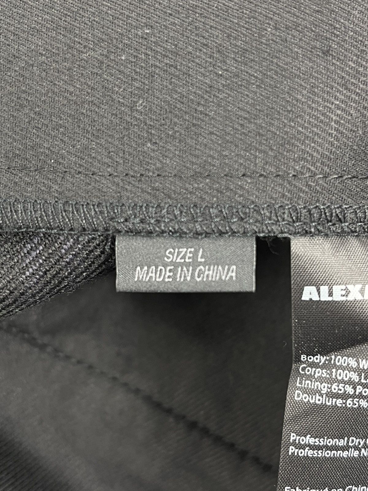 Alexander Wang TARTAN TAILORED TROUSERS Size US 34 / EU 50 - 4 Thumbnail