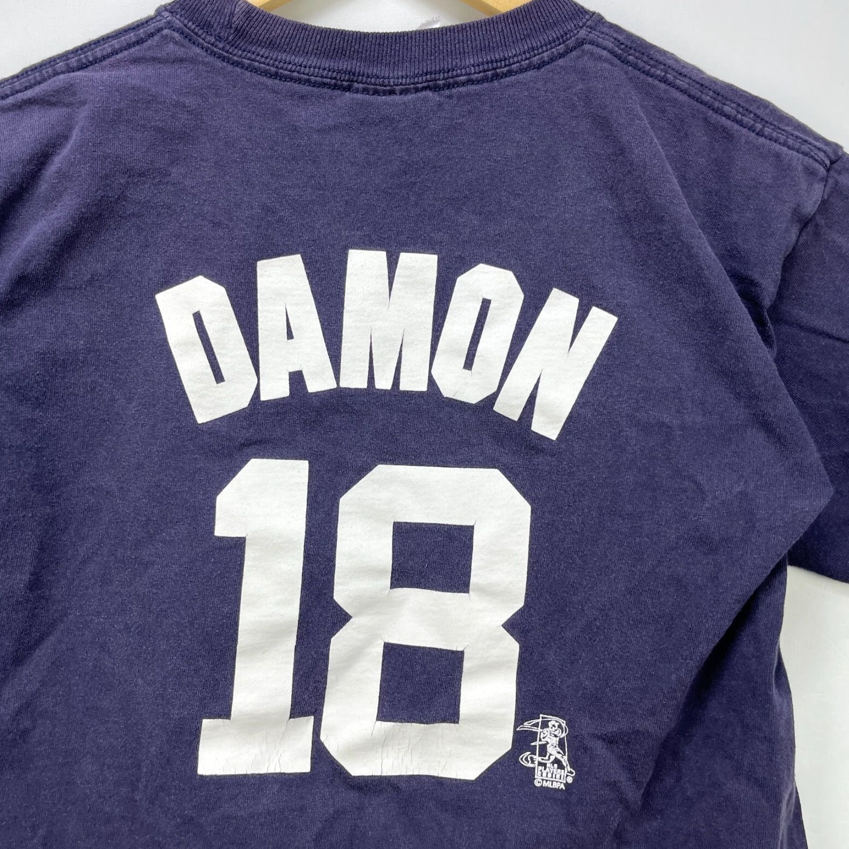 Vintage VINTAGE New York Yankees T-Shirt XS Men Blue 90s Johnny Damon Shirts, Tiger NY Size US XS / EU 42 / 0 - 4 Thumbnail