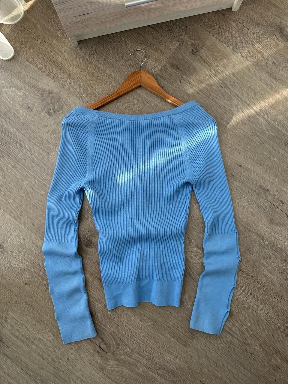 Japanese Brand × Vintage Vintage Knitwear The Studio Blue Cardigan Sweater Size S / US 4 / IT 40 - 13 Thumbnail