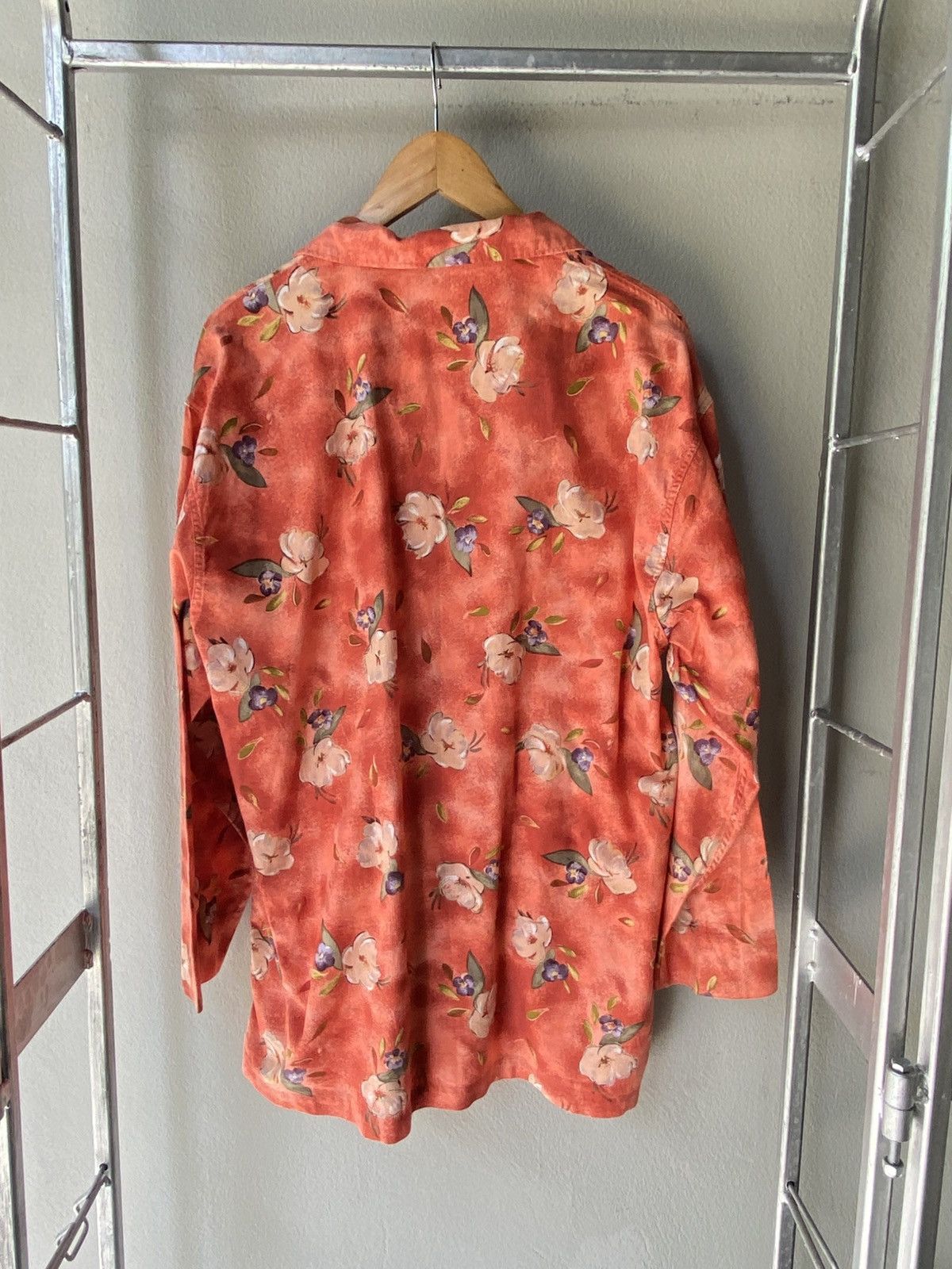 Kenzo KENZO Vintage Floral Button-Up Shirt Size US L / EU 52-54 / 3 - 11 Thumbnail