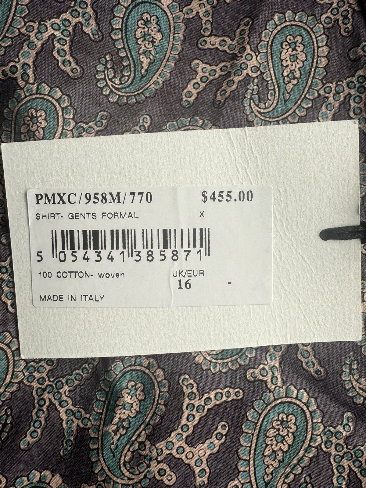 Paul Smith Paul Smith shirt 16/41 Size US M / EU 48-50 / 2 - 4 Thumbnail