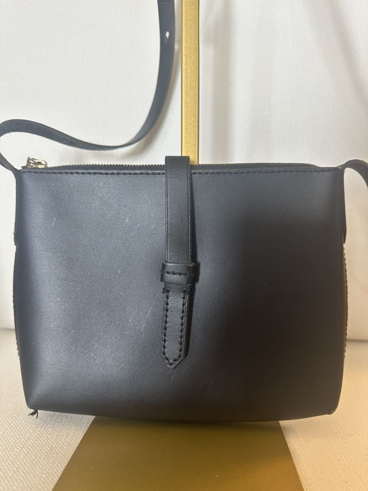 J Crew J. Crew Parker Black Crossbody Bag, Women's