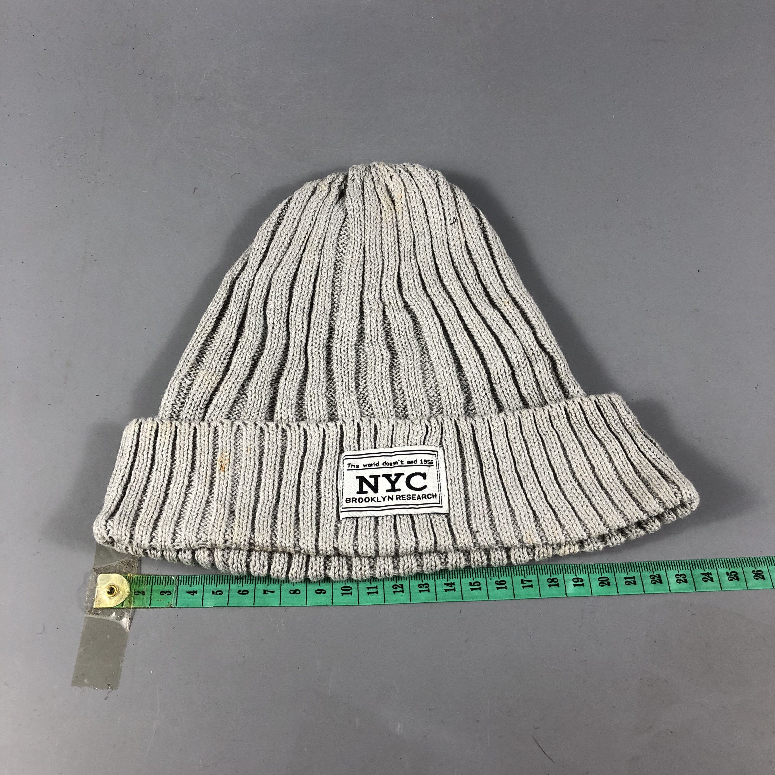 Vintage NYC Brooklyn Research Cotton Beanie Snowcap Snow Hat B805 Size ONE SIZE - 3 Thumbnail