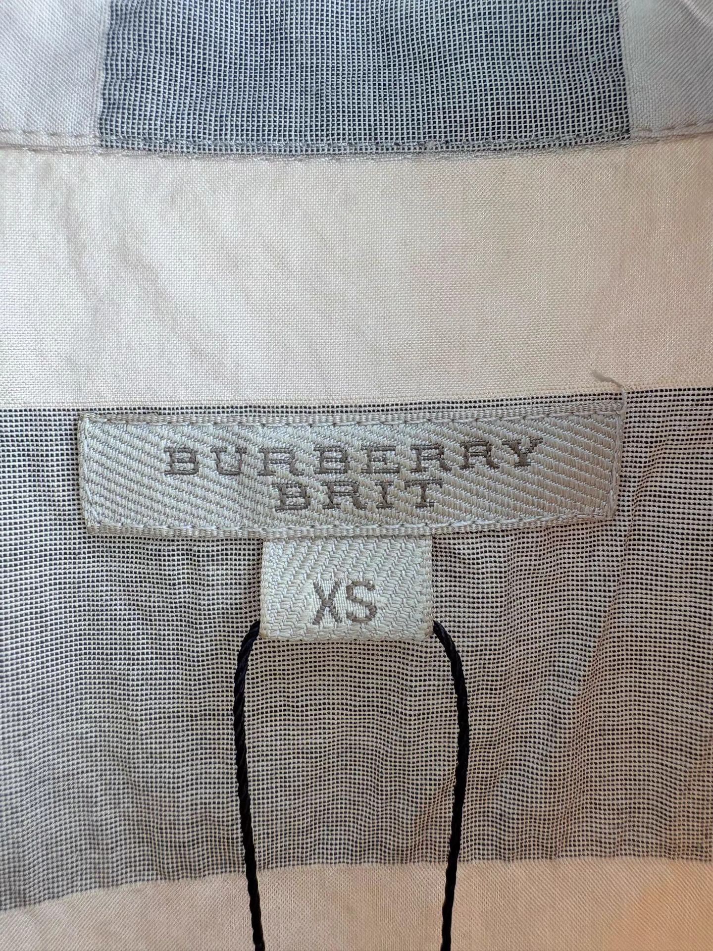 Burberry BURBERRY Check Long Sleeve Shirt Size US XS / EU 42 / 0 - 5 Thumbnail