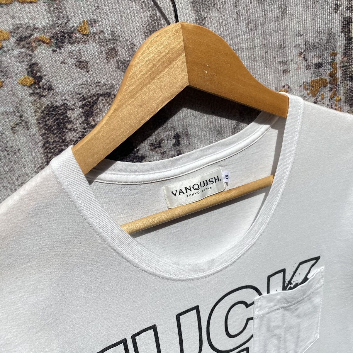 Japanese Brand × Vanquish Vanquish Tokyo Japan Pocket Shirt Spellout FUCK YOU Vanquish Size US S / EU 44-46 / 1 - 7 Thumbnail