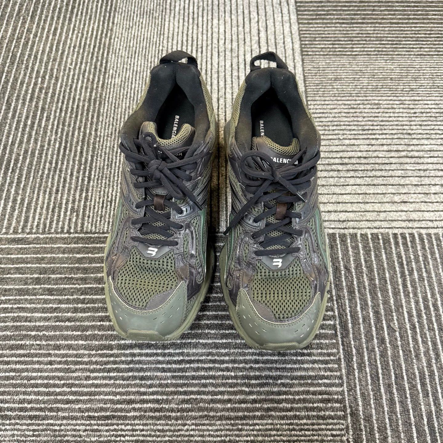 Balenciaga Balenciaga X-Pender Sneaker Olive Green 43 9/10 Size US 10 / EU 43 - 4 Thumbnail
