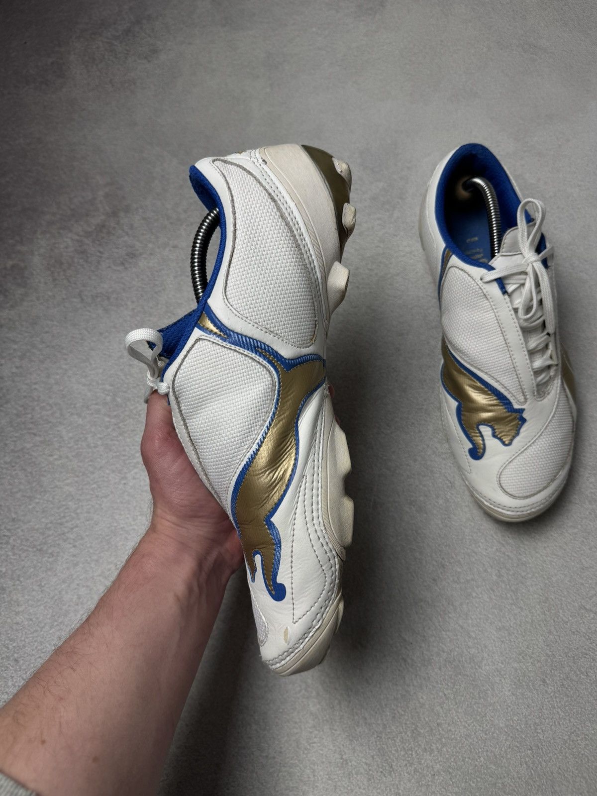 Puma Vintage Puma V1.08 Trainer Soccer Footbal Shoes y2k speedcat Size US 12 / EU 45 - 13 Thumbnail