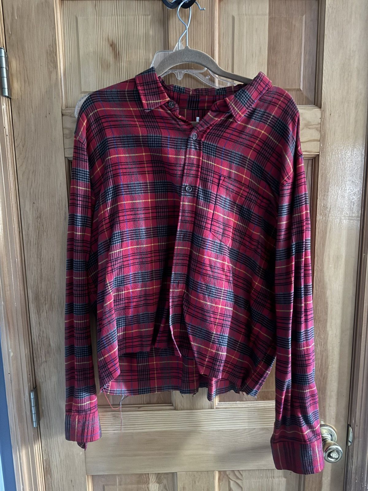 Vintage Cropped flannel Size US L / EU 52-54 / 3 - 1 Thumbnail