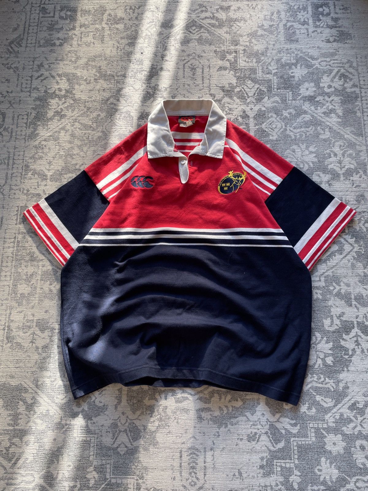 90s Vintage Canterbury of New Zealand Munster Home Jersey fashion XL