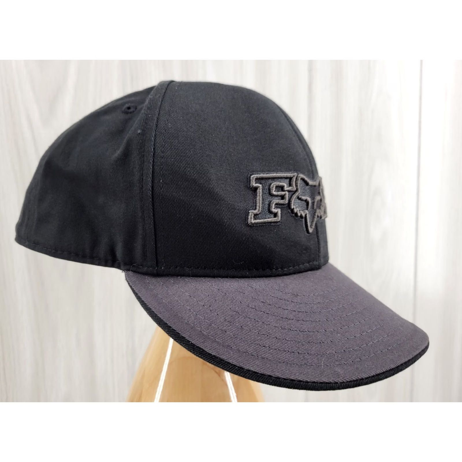 Vintage Fox Embroidered Snapback Cap Hat Black Size ONE SIZE - 4 Thumbnail